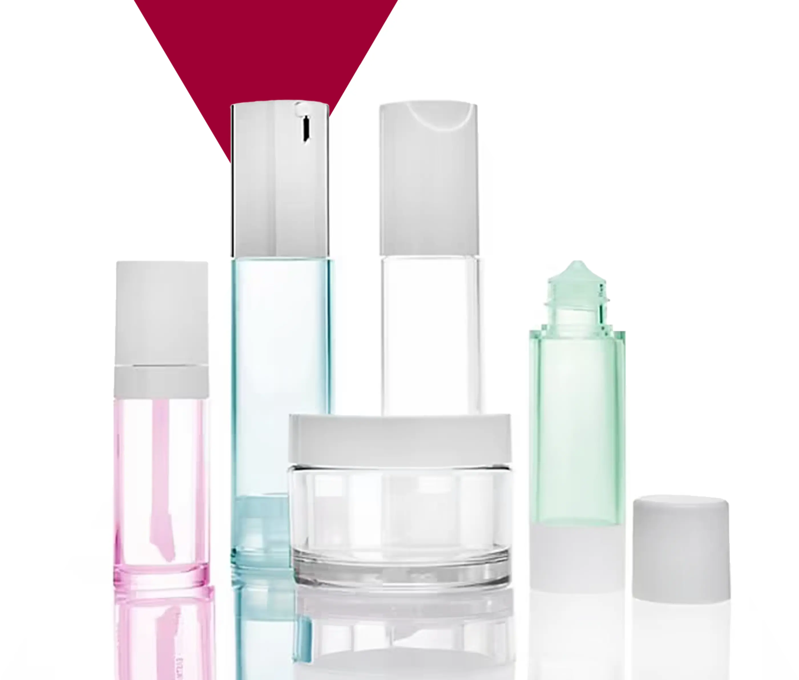 cosmetic bottles
