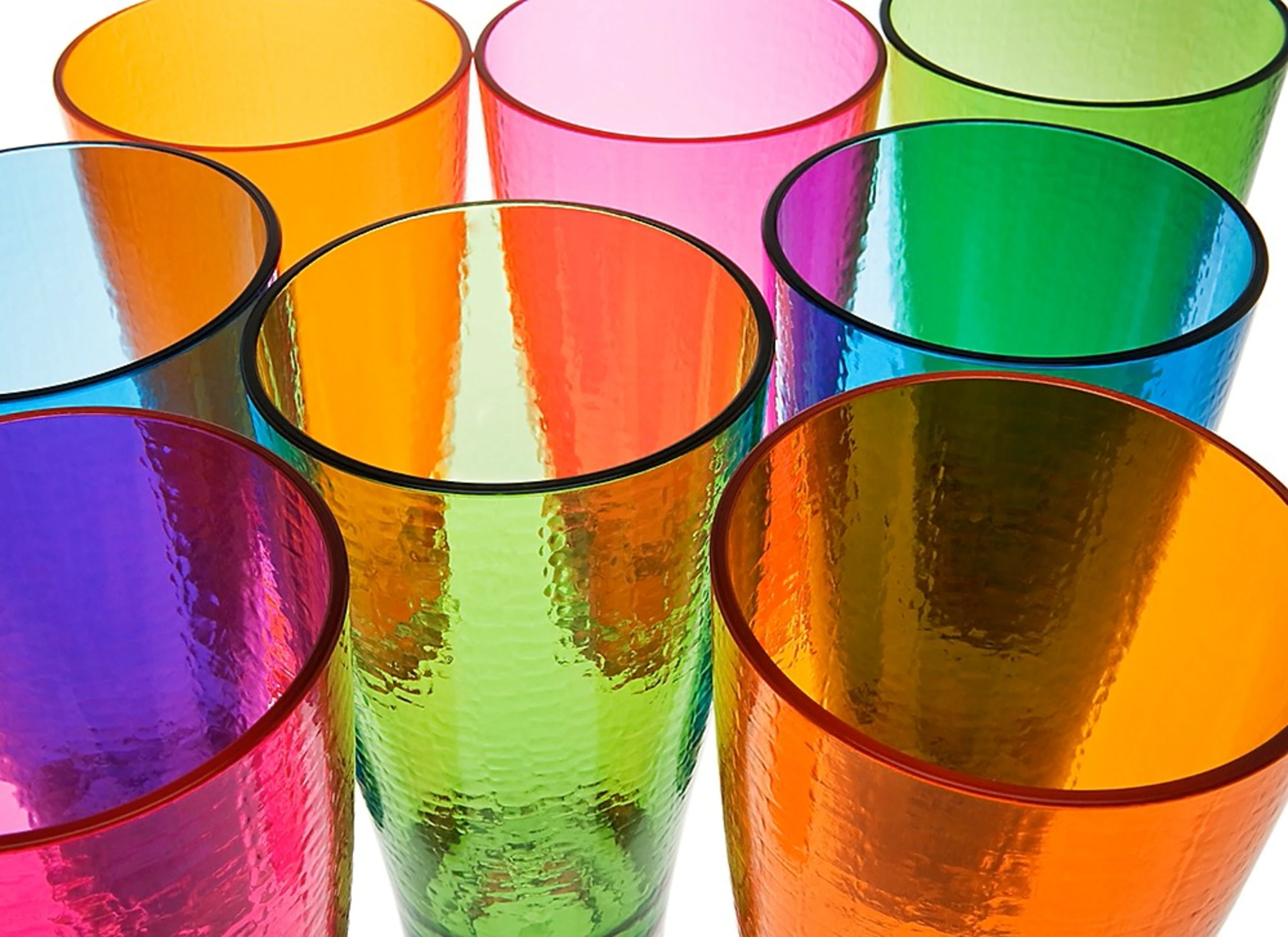 colorful collection of Tritan tumblers
