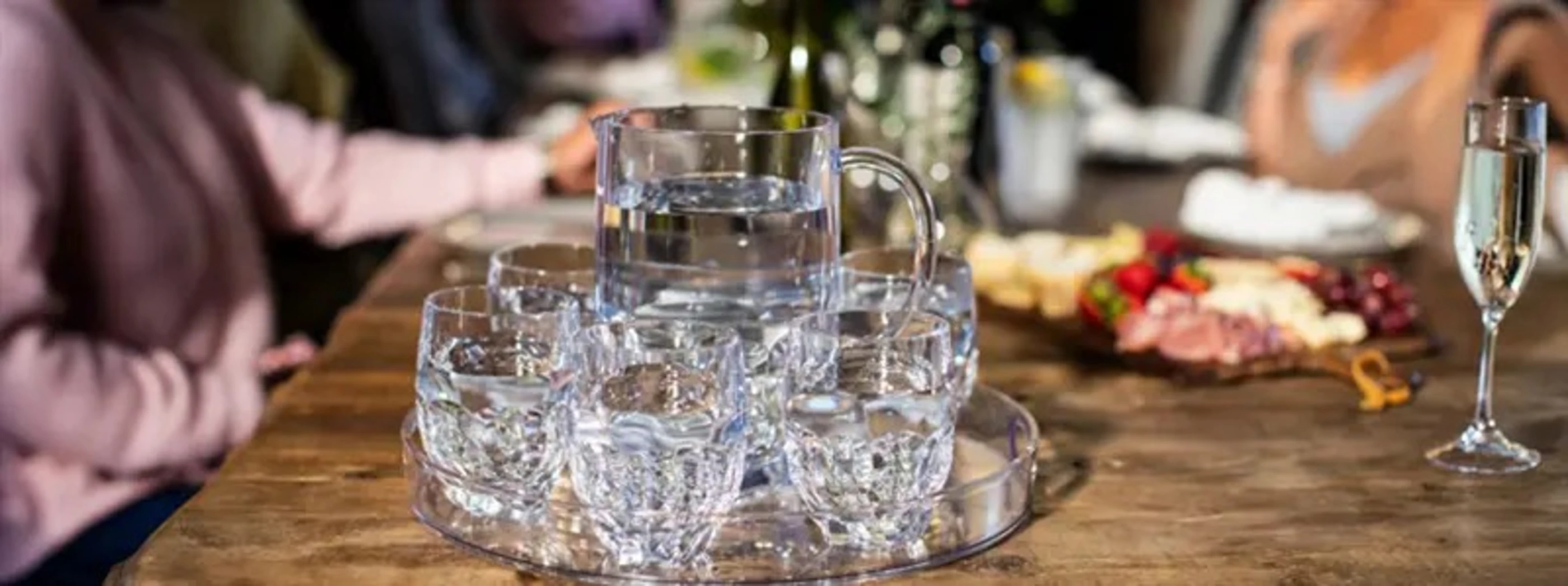 Tritan copolyester clear premium drinkware
