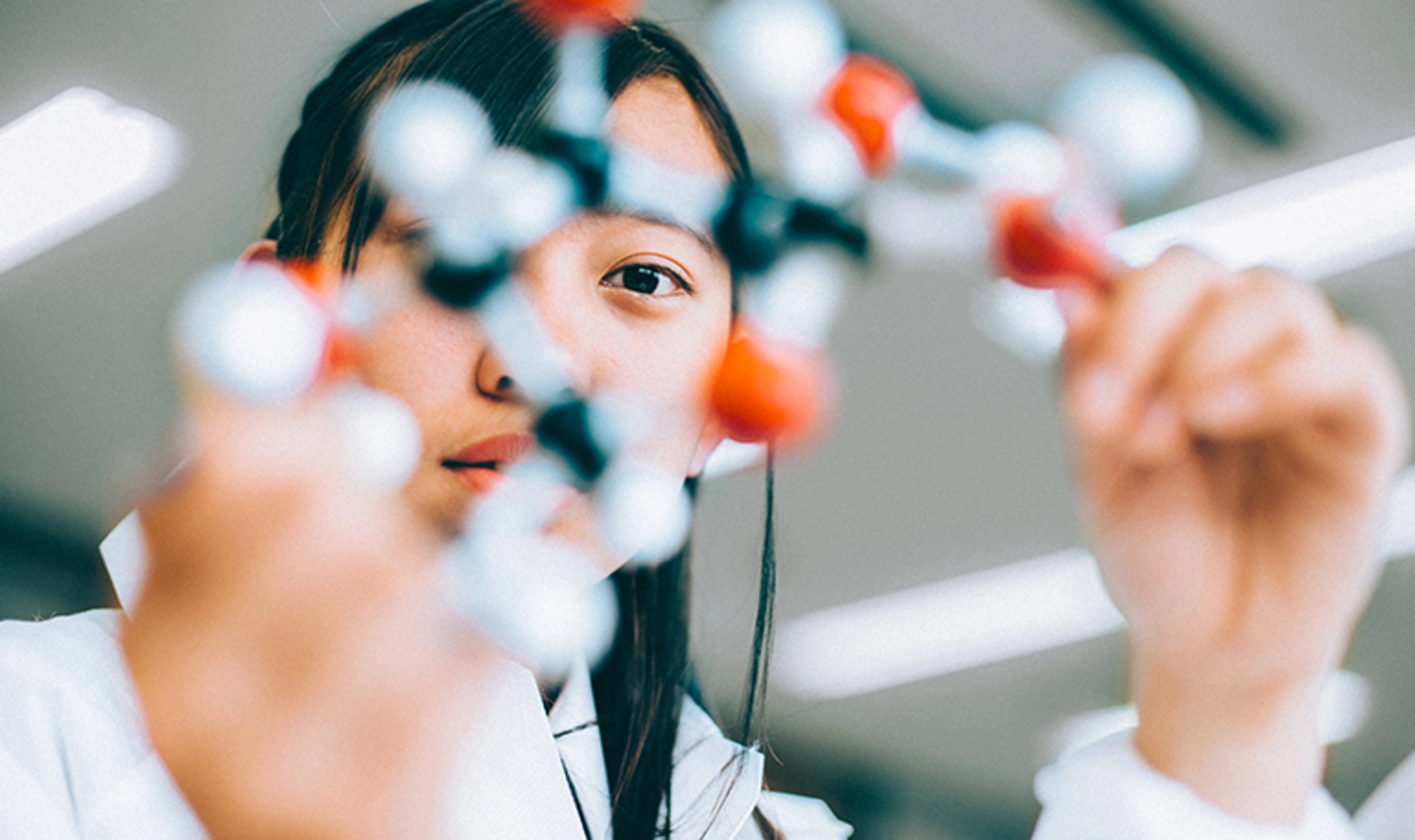 Teenage Student in Chemistry Lab