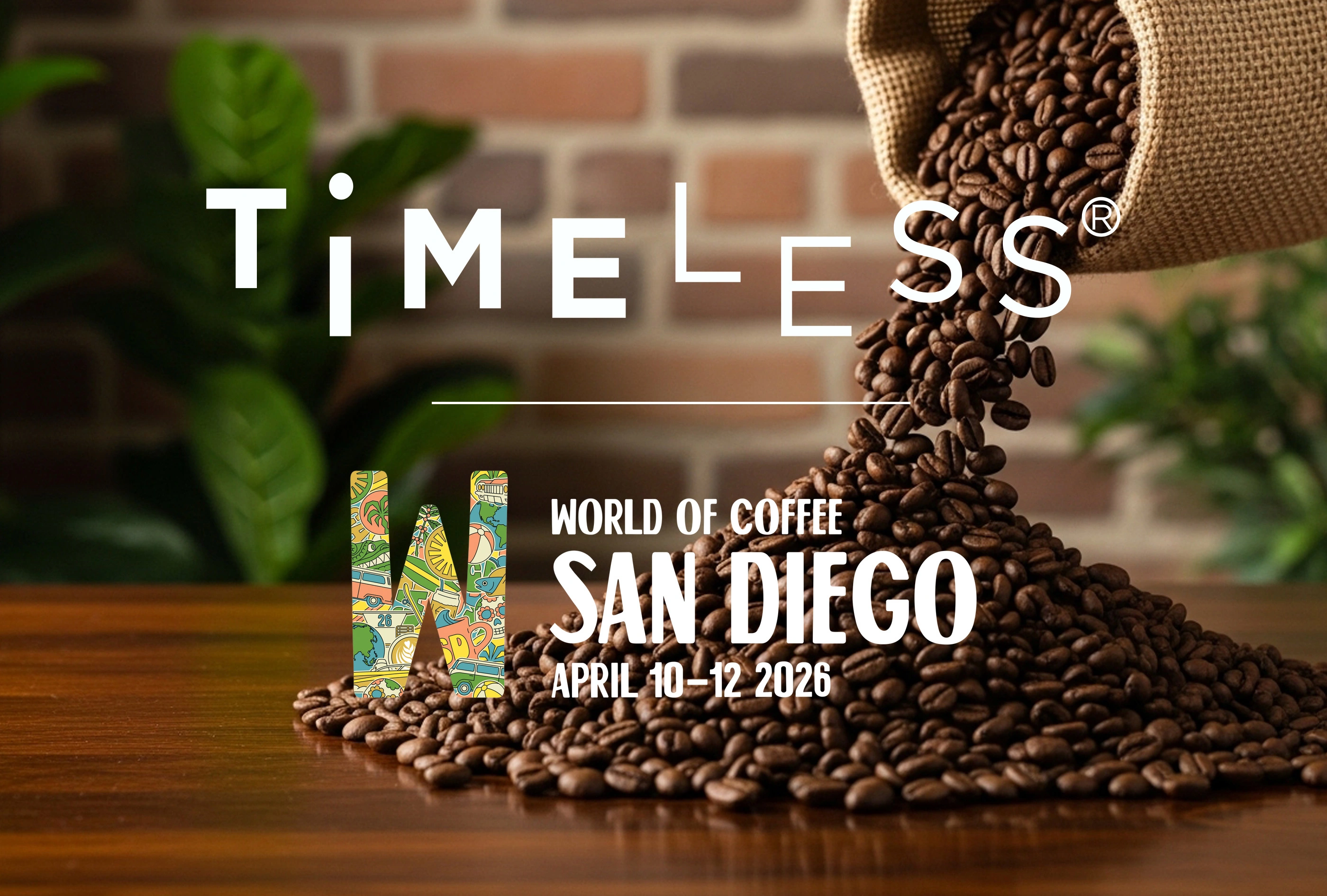 TiMELESS at World of Coffee San Diego 2026