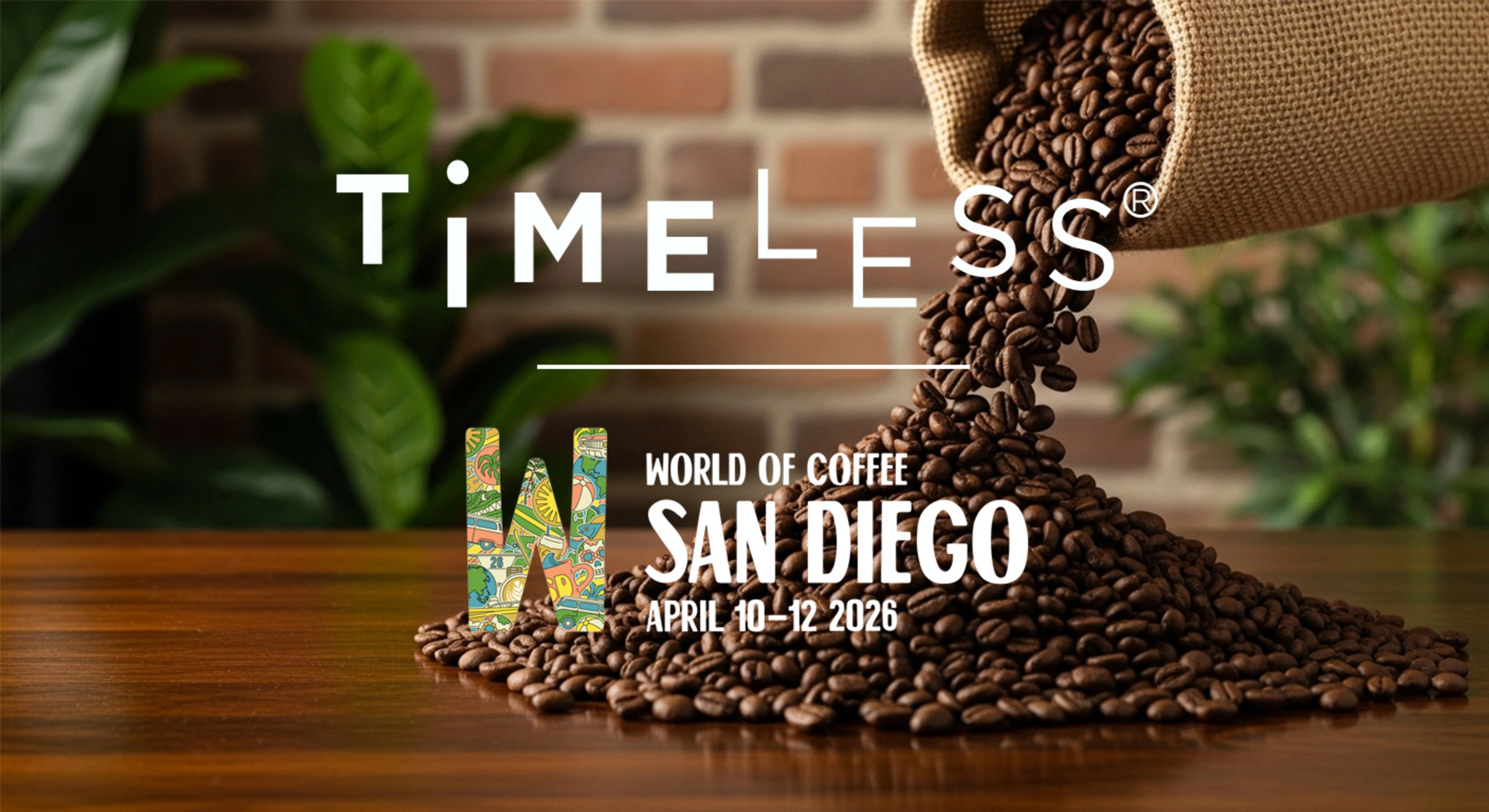 TiMELESS at World of Coffee San Diego 2026