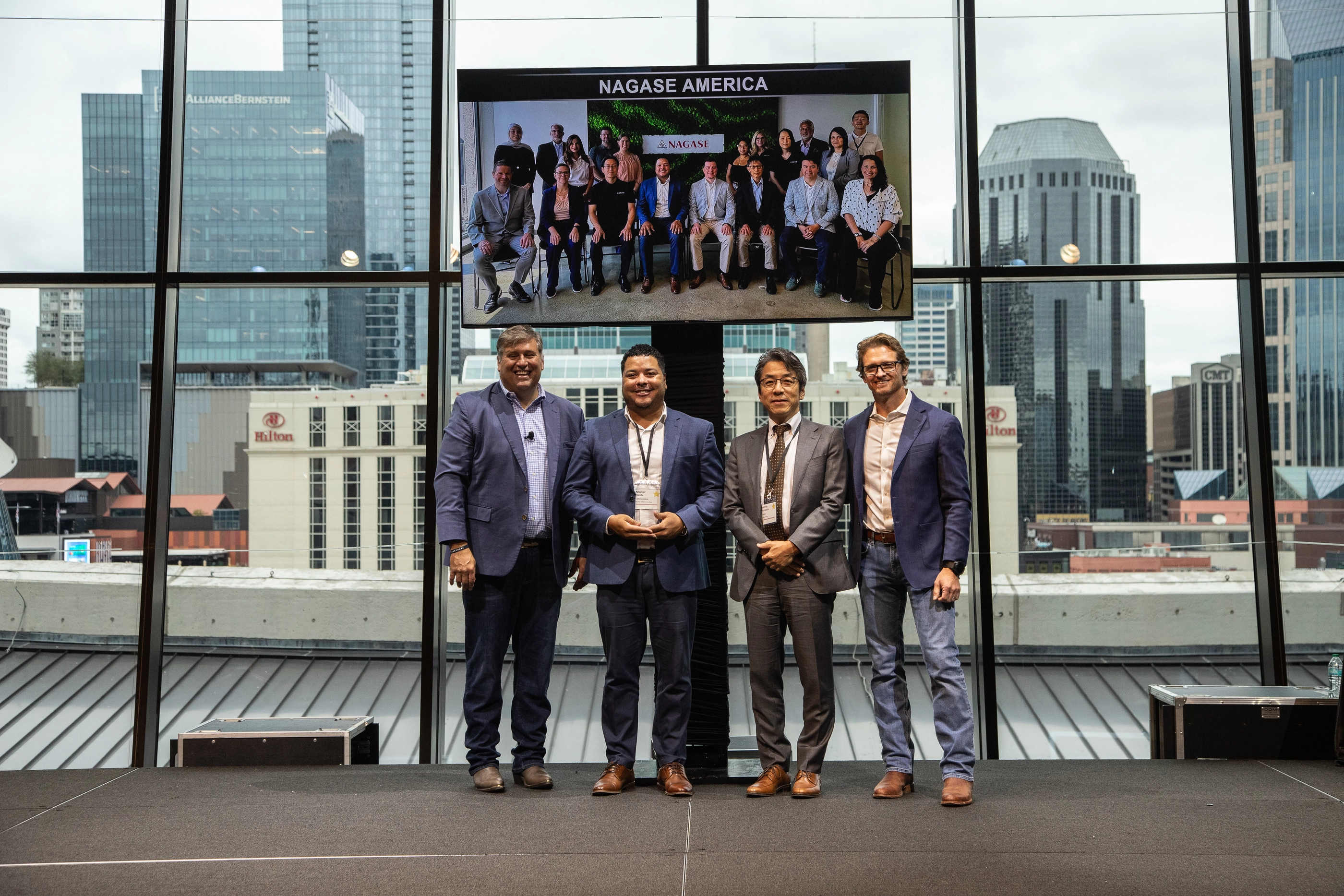 Nagase America receives Nissan Award