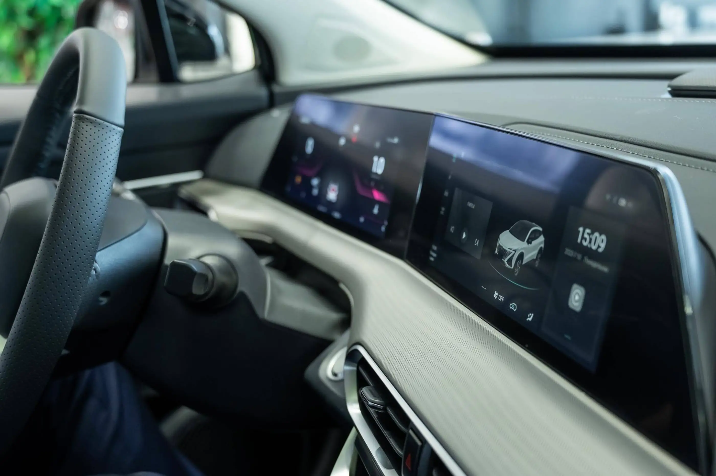electric panel in car