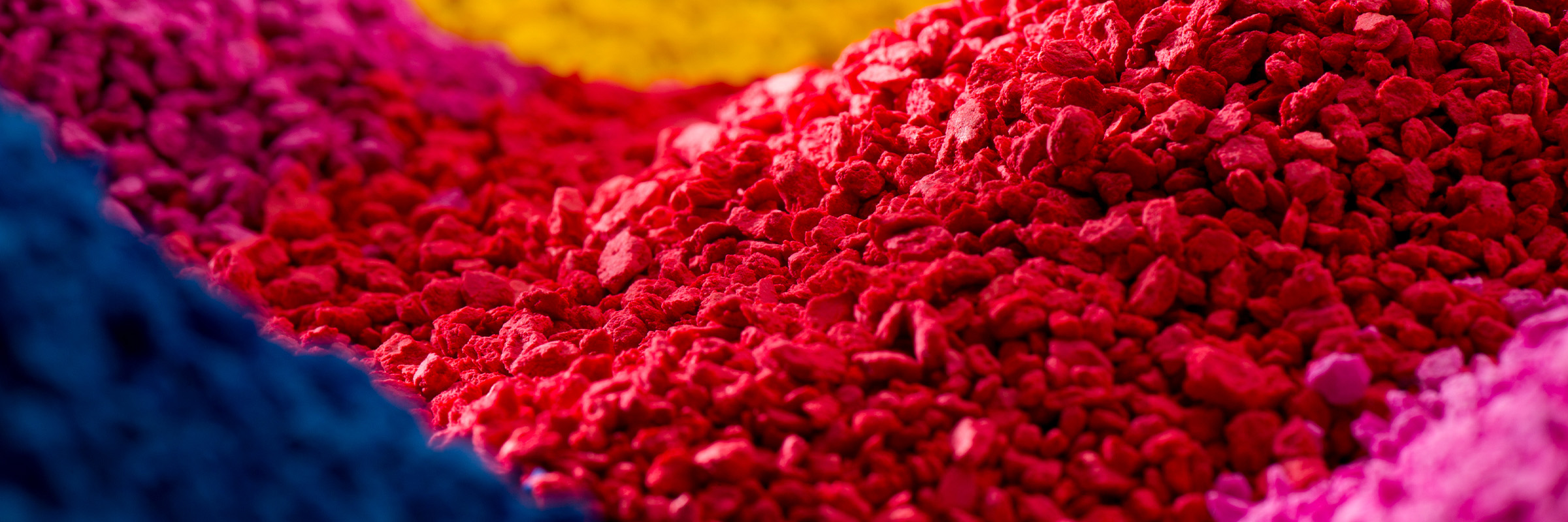 Highlight - Chemicals Management Coloured polymer compounds.